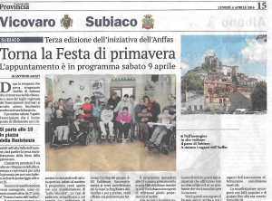  4 aprile 2016 Il Giornale della Provincia